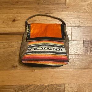 Bright tribal/ Aztec purse